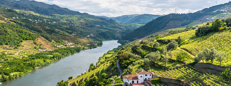 Douro-dalens betagende sk�nhed i Portugal